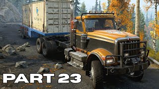 SNOWRUNNER Gameplay Walkthrough Part 23 | Anniversary DLC FREE Truck | International HX 520