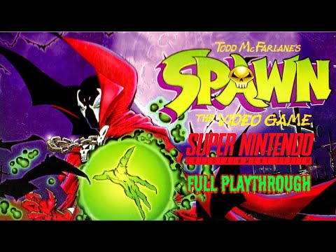 Todd McFarlane's Spawn: The Video Game (SNES) - Full Playthrough By Markapunk