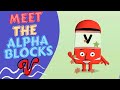 Meet The Alphabet V Alphablocks