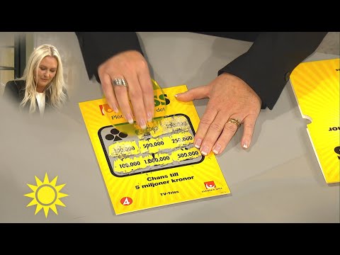 Tildes förvirring efter Trisskrapet - "den här lotten får dni dubbelkolla, grab - Nyhetsmorgon (TV4)