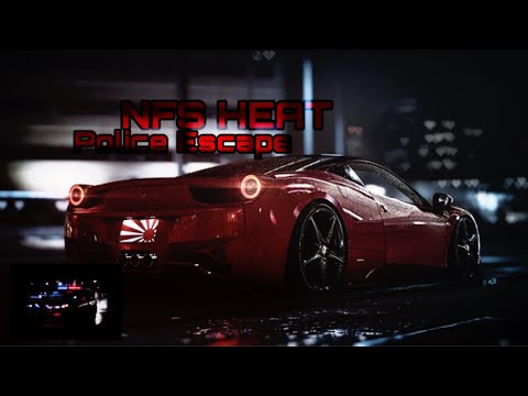 NFS HEAT GAMEPLAY- POLICE ESCAPE (HEAT LEVEL 5)