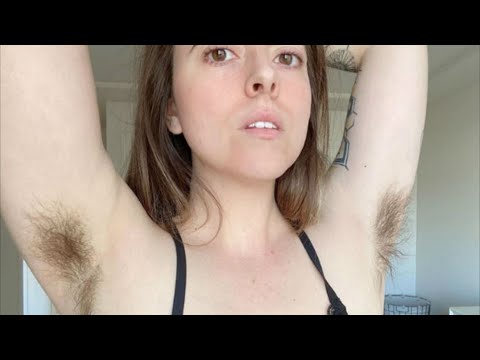 Females with Armpit Hair Compilation