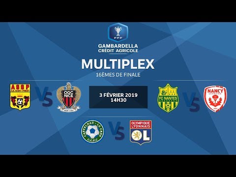 Coupe Gambardella-CA I le multiplex des 16es de finale, le replay