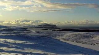 Snowy Bigton Shetland Islands