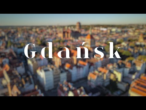 Gdańsk Poland | Drone footage