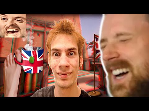 Forsen Reacts - When you get British CS:GO teammates