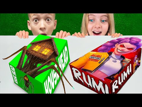 🏚️ House Head a înghițit-o pe Melissa 😱 NU deschide CUTIA HOUSE HEAD în Casa Fetelor KPop 🚫