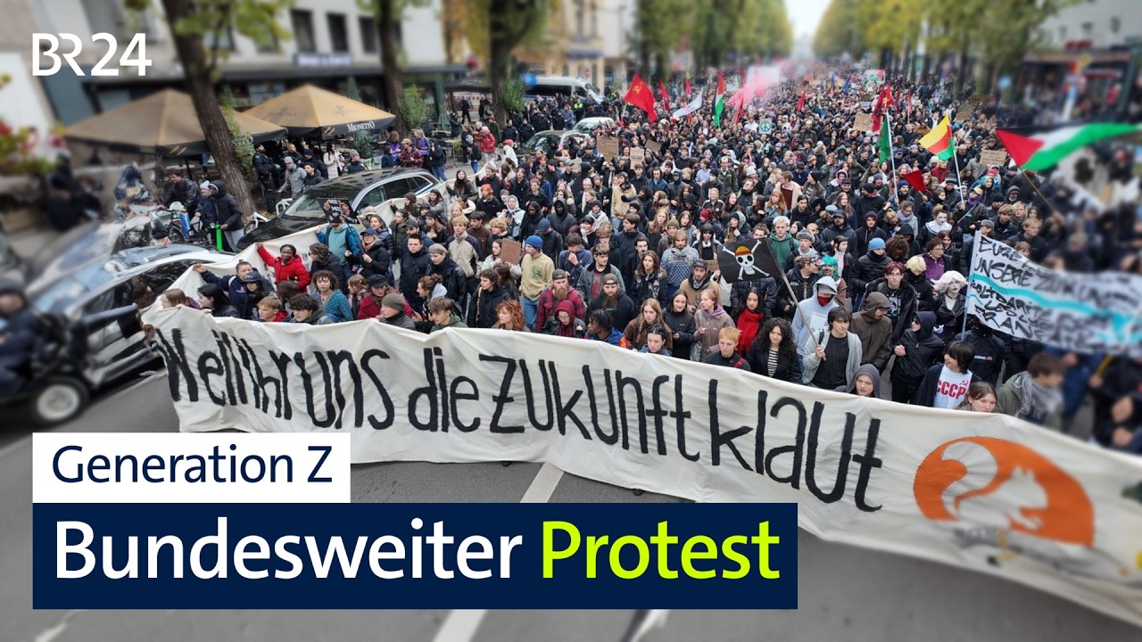 „GenZ regelt“: Protest für mehr Zukunftschancen | BR24