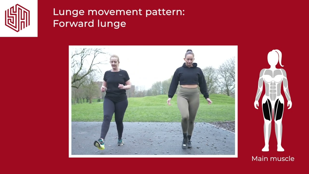 STRONGER at the PARK: Forward lunge