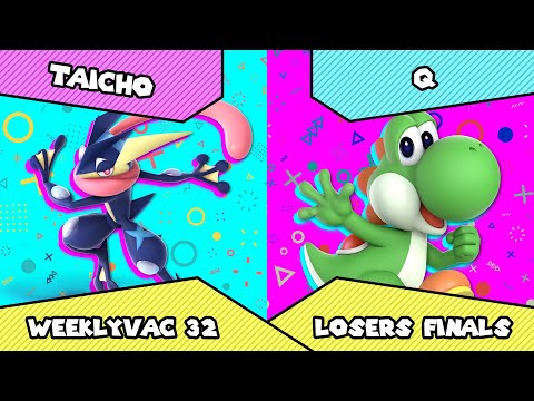 WeeklyVac 32 - SSBU - Taicho (Greninja) vs Q (Yoshi)
