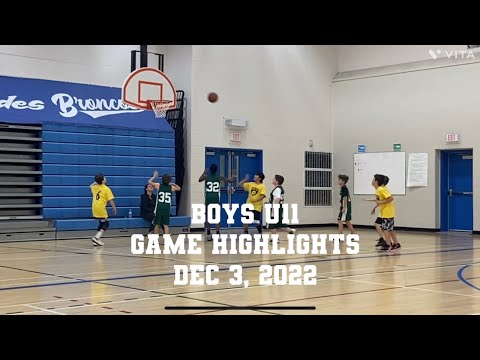 K’s Port City Basketball Team (Boys U11) Game Highlights against Campobello