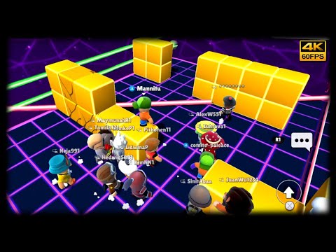 Stumble Guys BETA - Laser Dash - Gameplay on PS5 - YouTube