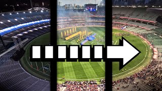 Timelapse of the AFL Grand Final 2025