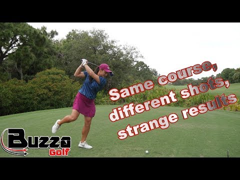 Same course, different shots, strange results (Vision 54)