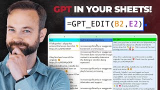 ChatGPT + Google Sheets: Secret Techniques to Supercharge Your Data!
