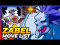 LORD RAPTOR ZABEL MOVE LIST Vampire Savior Lord Of Vampire VSAV Darkstalkers 3