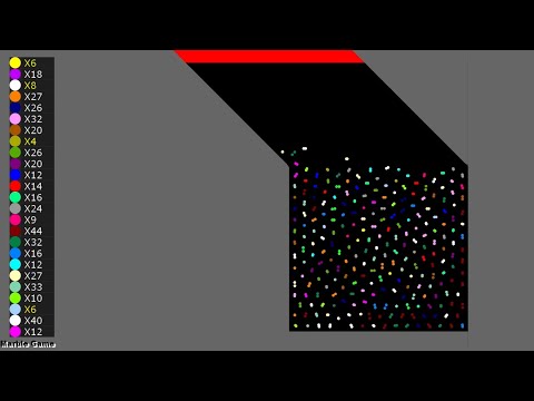 Survival Proliferation 13 - Marble Race in Algodoo