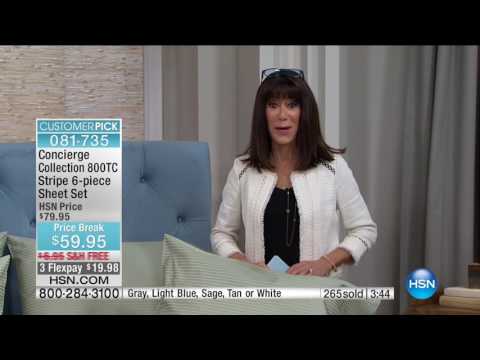 HSN | Concierge Collection Bedding 01.28.2017 - 10 AM