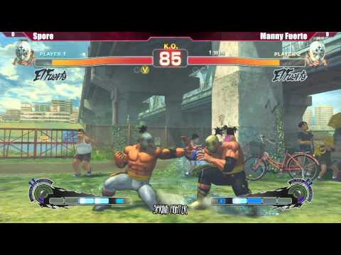 AE2012 Spore vs Manny Fuerte - NYU Spring Fighter 2012 Tournament