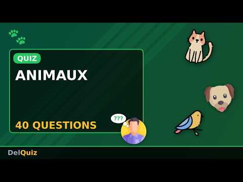 🐘 Quiz Animaux - 40 Questions pour Tester tes Connaissances sur le Règne Animal !