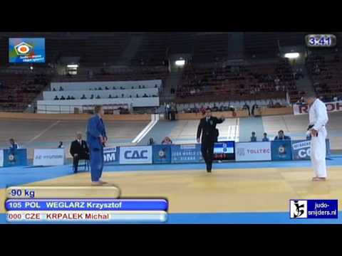Judo 2010 World Cup Men Vienna: Krzysztof Weglarz (POL) - Michal Krpalek (CZE) [-90kg]
