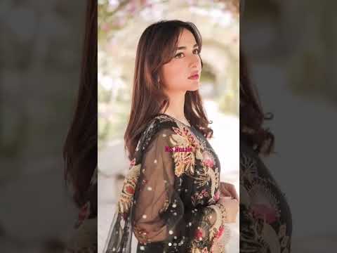 tere bin episode 14 //yumnazaidi // wahaj Ali || beautiful 😍 suite design ♥️