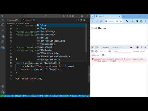 how to pas parameter in JavaScript | Learn JS in Hindi #27 | By AKSD SOLUTION