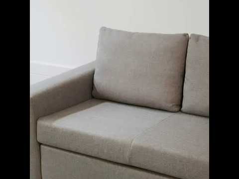 Divano letto Latina Basic Tessuto - Tessuto Doran: grigio - Larghezza: 173 cm