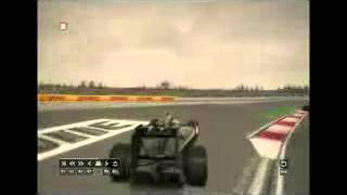 preview picture of video 'Crazy Flying F1 car CRASH, F1 2010 PC, Redbull gives you wings! HD‬   YouTube'