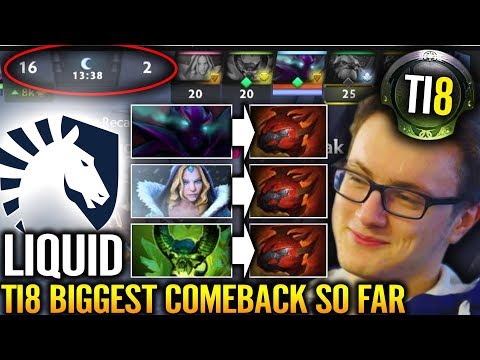 LIQUID vs FNATIC [Game 1] LIQUID 3x HEART FOR THE LAST COMBAT Dota 2 #TI8