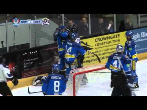 Igor Bobcek hits Matthew Haywood / McIver v Bobcek Roughing EIHL   15-11-15