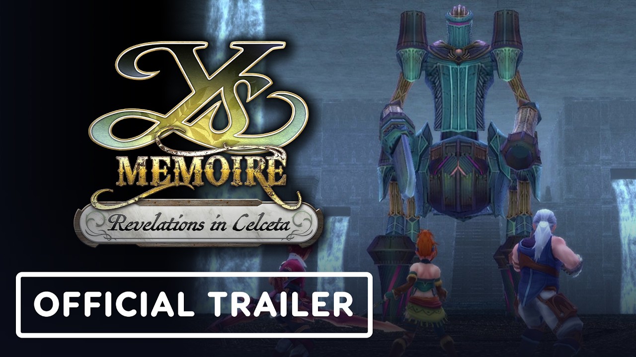 Ys Memoire: Revelations in Celceta - Official Release Date Trailer