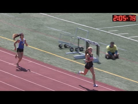 2016 TF - CIF-SS D3 Prelims - Girls 800M (3 Heats)