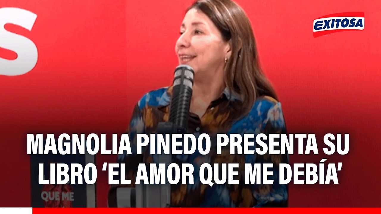 🔴🔵Magnolia Pinedo presenta El amor que me debía’, novela que explora heridas del deseo y abandono