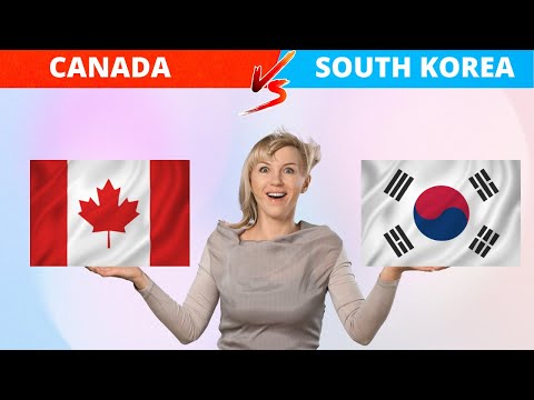 South Korea vs Canada Country Comparison | Countries Comparison 2022