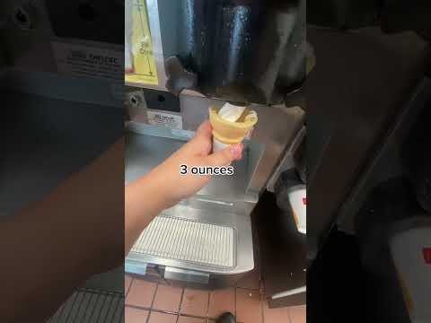 Making Your McDonald's Cone #shorts