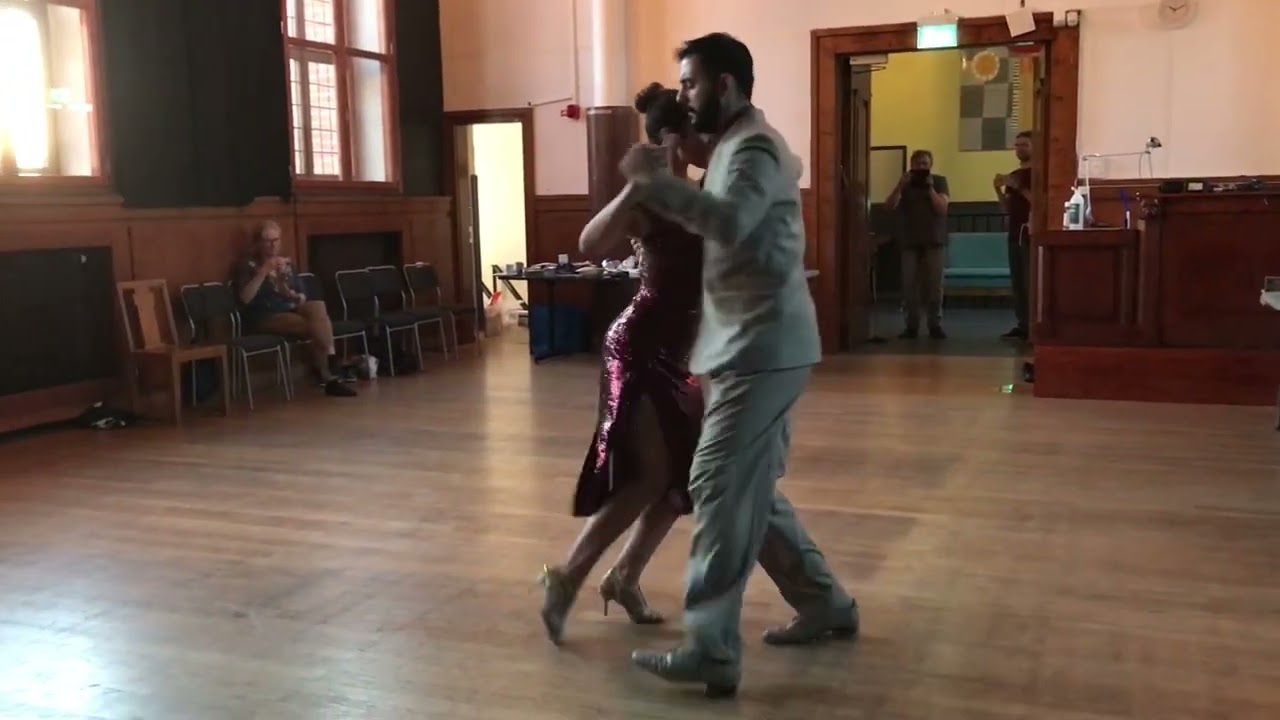 Dulce Lauria och Adrian Ferreyra i Östersund 20220618 2/4