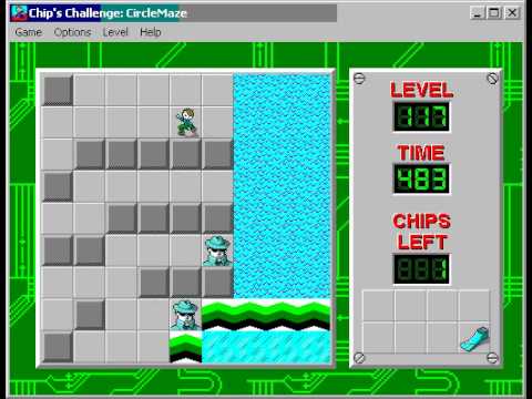 CCLP2 level 117 solution - 464 seconds