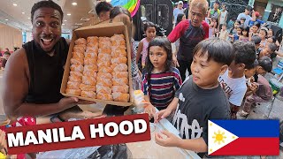 I Surprised A Neighborhood in Manila Philippines With Free Food