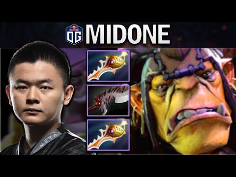 OG.MIDONE ALCHEMIST WITH 1115 GPM - DOTA 2 7.27 GAMEPLAY