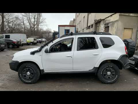 Primul Duster cu protectie LINE-X Coating Body Armour - Stone paint Romania Dacia Duster OffRoad 4x4