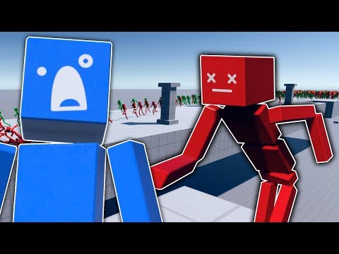 I Must Defend The Bridge From The Zombie Ragdoll Apocalypse! - Fun With Ragdolls Gameplay