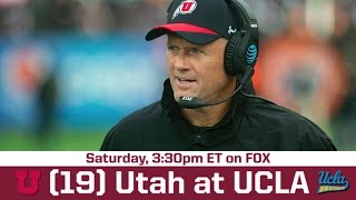 UCLA vs Utah Game Preview| BREAKING THE HUDDLE WITH JOEL KLATT by FOX Sports