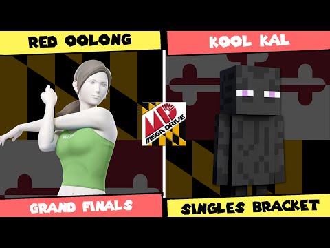 Mega Drive #89: Grand Finals - Red Oolong (Wii Fit Trainer) vs Kool Kal (Steve) SSBU Singles