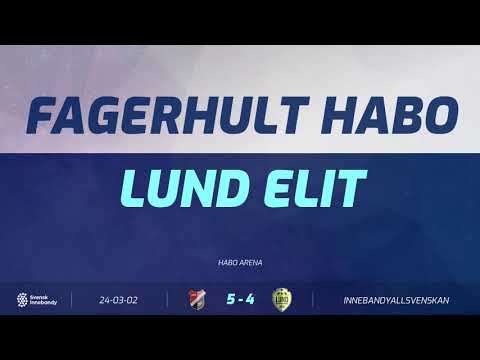 Highlights Allsvenskan Södra: Fagerhult Habo IBK - IBK Lund Elit