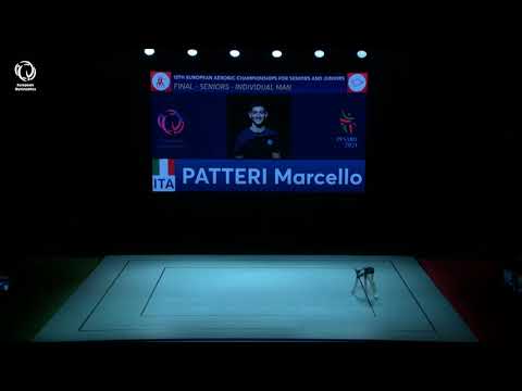Marcello PATTERI (ITA) - 2021 Aerobics Europeans, Individual Men final