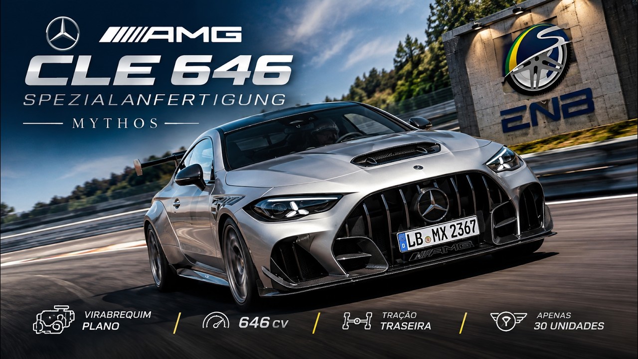 Briefing #470 - Mercedes AMG CLE 646 Spezialanfertigung, o carro que nunca veremos .
