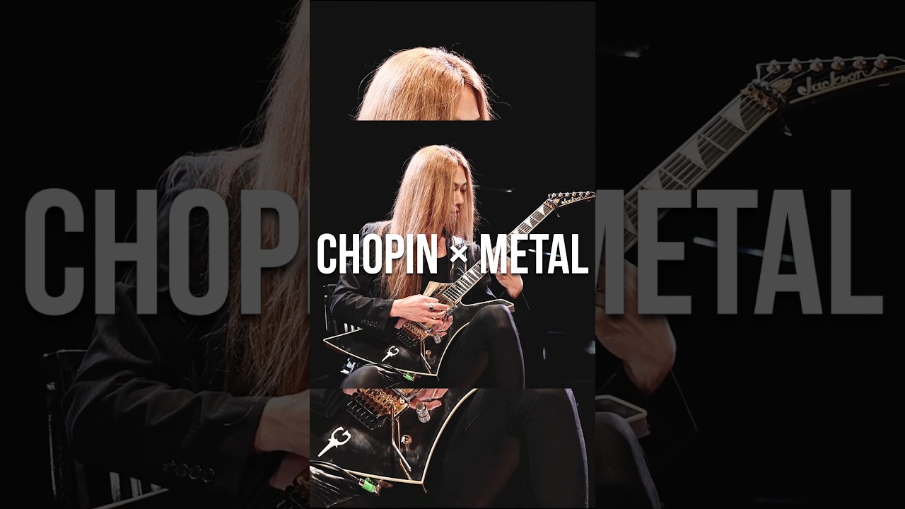 Chopin - Revolutionary Etude × Metal #chopin #guitar #shred