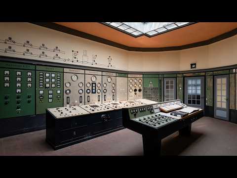 Exploring an Abandoned German Power Plant - Incredible Marble Control Room!
