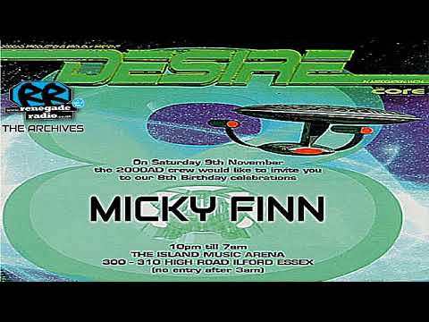 📡🔥 🎧 Micky Finn | Desire 8th Birthday | 9 November 1996 | Jungle Drum & Bass 🔥📡